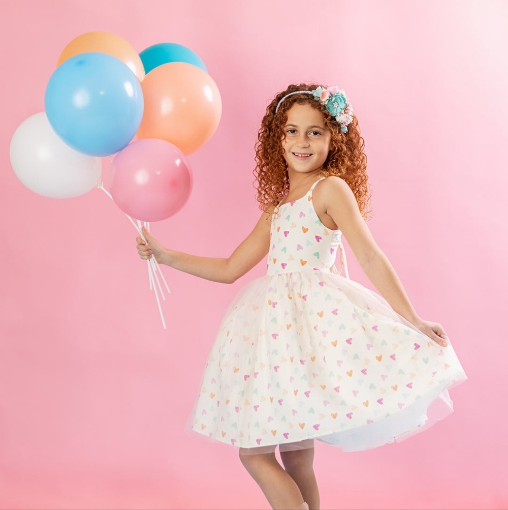Calluna Candy Hearts Dress Sz 7